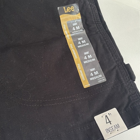NWT Lee Women's Legendary Carpenter Short, black, size 4 - Picture 6 of 9